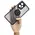 Bizon Case Hybrid Ring Xiaomi Redmi Note 12 Pro+ 5G smoky with a black frame