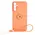 Bizon Case Silicone Ring Sq Samsung Galaxy A24 orange