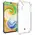 Bizon Case Clear Pack case + 2x screen glass + lens glass Samsung Galaxy A24 clear