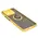 Bizon Case Hybrid Ring Xiaomi 13 Pro smoky with a yellow frame