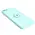 Bizon Case Silicone Ring Sq Apple iPhone 15 Plus turquoise