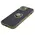 Bizon Case Hybrid Ring Apple iPhone 15 Plus smoky with a green frame