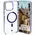 Bizon Case Marco Apple iPhone 15 Pro Max clear with blue frame