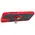 Bizon Case Hybrid Ring Apple iPhone 15 Plus smoky with a red frame