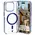 Bizon Case Marco Apple iPhone 15 Pro clear with blue frame