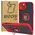 Bizon Case Hybrid Ring Apple iPhone 15 Plus smoky with a red frame