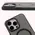 Bizon Case MatteO Apple iPhone 15 Pro Max transparent with black frame
