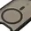 Bizon Case Eclipse Apple iPhone 15 Pro Max smoky with a black frame