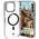 Bizon Case Marco Apple iPhone 15 Pro Max clear with black frame