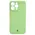 Bizon Case Silicone Apple iPhone 15 Pro Max light green