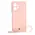 Bizon Case Silicone Xiaomi Redmi Note 12 4G light pink