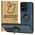 Bizon Case Hybrid Ring Xiaomi Redmi Note 12 4G smoky with a black frame