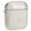 Bizon Case Headphone Clear Airpods 1/2 clear-black