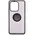 Bizon Case Hybrid Ring Xiaomi Redmi Note 13 4G smoky with a black frame
