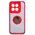 Bizon Case Hybrid Ring Xiaomi 14 smoky with a red frame