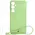 Bizon Case Silicone Magnetic Sq Samsung Galaxy S24 Plus light green