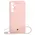 Bizon Case Silicone Sq Samsung Galaxy S24 Plus light pink
