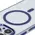 Bizon Case Marco Apple iPhone 16 Pro Max clear with blue frame