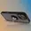 Bizon Case Hybrid Ring Apple iPhone 16 Pro Max smoky with a black frame
