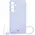 Bizon Case Silicone Magnetic Sq Samsung Galaxy S24 FE light purple