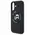 Karl Lagerfeld Liquid Silicone K&CH Heads MagSafe Case for iPhone 16 Black