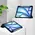 Bizon Case Tab Clear Matt Apple iPad Air 13" 2024 black
