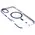 Bizon Case Marco Apple iPhone 16 clear with blue frame
