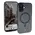Bizon Case MatteO Apple iPhone 16 transparent with black frame