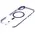 Bizon Case Marco Apple iPhone 16 clear with blue frame