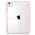 Bizon Case Tab Clear Matt Apple iPad Air 13" 2024 pink