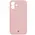 Bizon Case Silicone Magnetic Apple iPhone 16 light pink