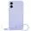 Bizon Case Silicone Magnetic Apple iPhone 16 light purple