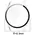 Bizon Case+Glass Watch Samsung Galaxy Watch 7 40 mm clear