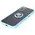 Bizon Case Hybrid Ring Samsung Galaxy Xcover7 smoky with a light blue frame