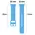 Bizon Strap Watch Silicone Samsung Galaxy Fit 3 blue