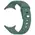 Bizon Strap Watch Silicone Samsung Galaxy Watch Ultra 47 mm dark green