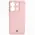 Bizon Case Silicone Sq Xiaomi Poco X6 / Xiaomi Redmi Note 13 Pro 5G light pink