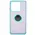 Bizon Case Hybrid Ring Xiaomi Redmi Note 13 5G smoky with a light blue frame