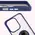 Bizon Case Hybrid Ring Xiaomi Redmi 13 4G smoky with a navy blue frame