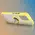Bizon Case Hybrid Ring Xiaomi Redmi 13 4G smoky with a yellow frame