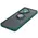 Bizon Case Hybrid Ring Xiaomi Poco F6 smoky with a dark green frame