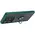 Bizon Case Hybrid Ring Motorola Edge 50 Pro smoky with a dark green frame