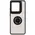 Bizon Case Hybrid Ring Motorola Edge 50 Ultra smoky with a black frame