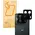 Bizon Glass Lens Motorola Edge 50 Ultra [2 PACK]