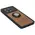 Bizon Case Hybrid Ring Xiaomi Poco X6 Pro smoky with a black frame