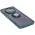 Bizon Case Hybrid Ring Realme 12 / 12x smoky with a dark green frame