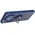 Bizon Case Hybrid Ring Realme 12 / 12x smoky with a navy blue frame