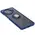 Bizon Case Hybrid Ring Tecno Spark 20 Pro+ smoky with a navy blue frame