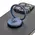 Bizon Accessories Ring Turtle universal grey