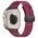 Bizon Strap Watch Silicone Apple Watch 44/45/46/49 mm burgundy